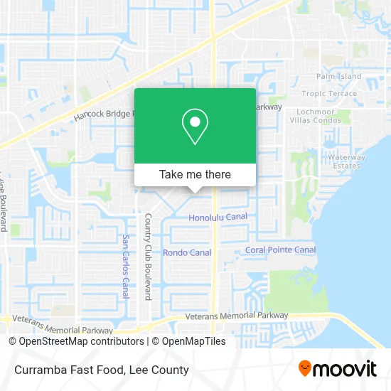 Curramba Fast Food map