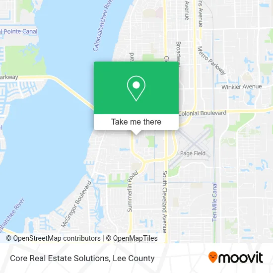 Core Real Estate Solutions map