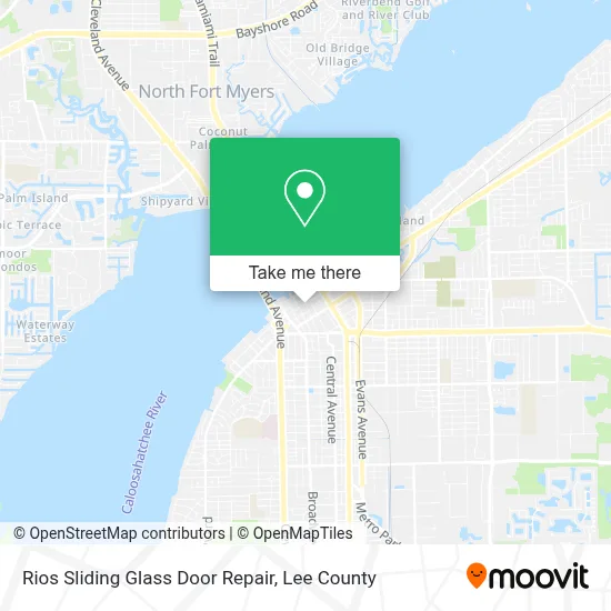 Rios Sliding Glass Door Repair map