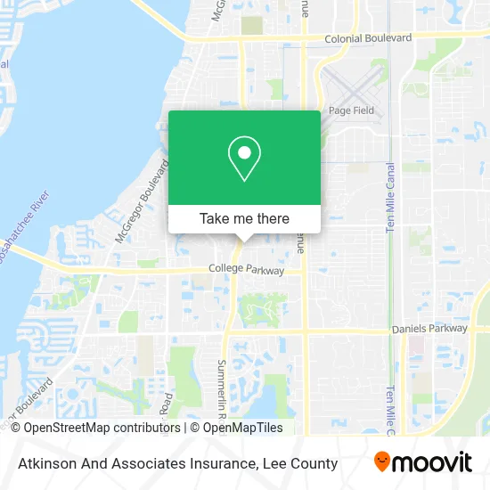 Atkinson And Associates Insurance map