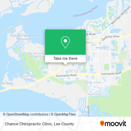 Chance Chiropractic Clinic map