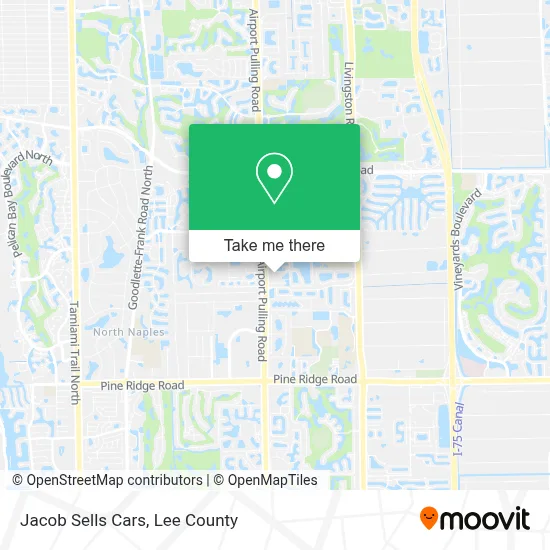 Jacob Sells Cars map