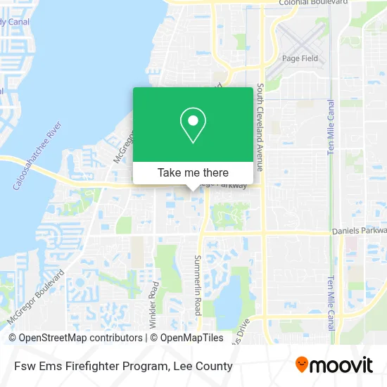 Fsw Ems Firefighter Program map