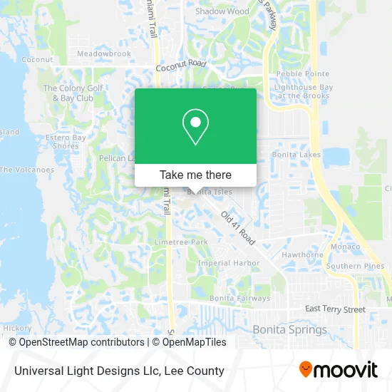 Universal Light Designs Llc map