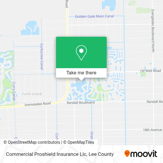 Commercial Proshield Insurance Llc map