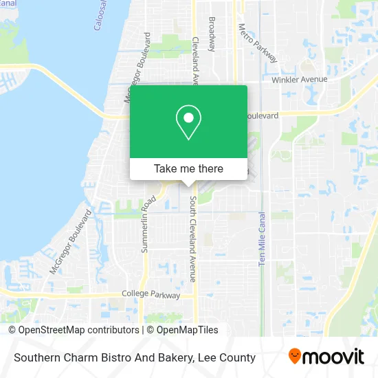 Southern Charm Bistro And Bakery map