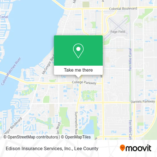 Edison Insurance Services, Inc. map
