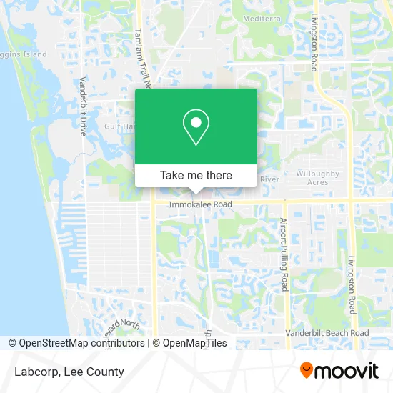 Labcorp map