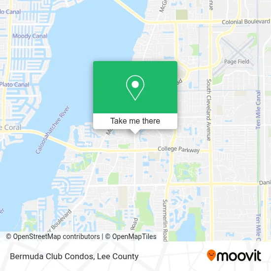 Bermuda Club Condos map