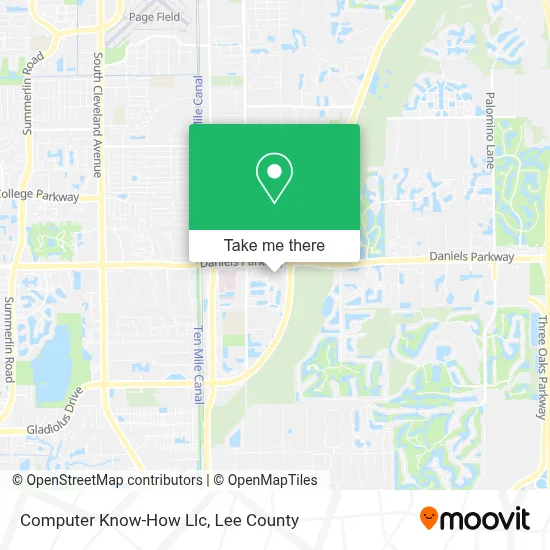 Computer Know-How Llc map
