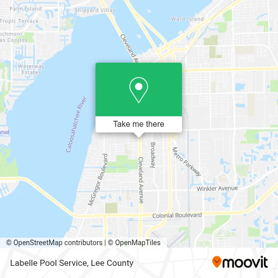 Labelle Pool Service map
