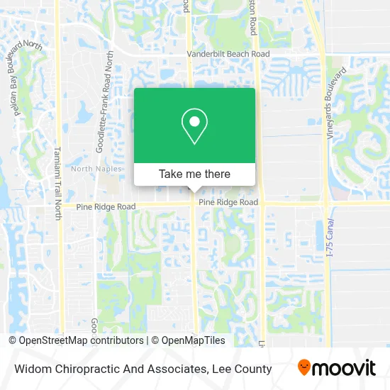 Widom Chiropractic And Associates map