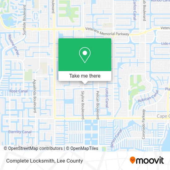Complete Locksmith map