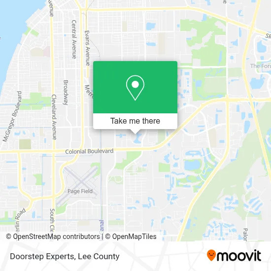 Doorstep Experts map