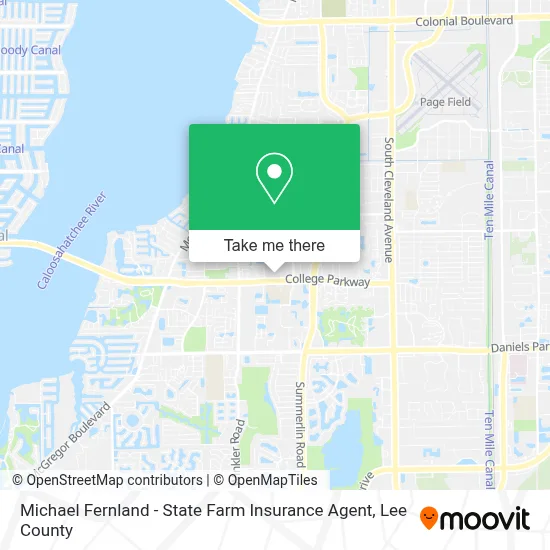 Michael Fernland - State Farm Insurance Agent map