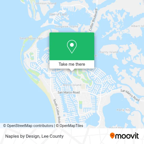 Naples by Design map