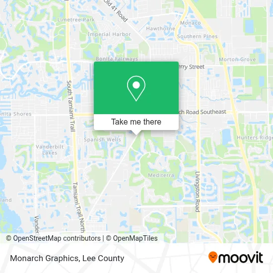 Monarch Graphics map