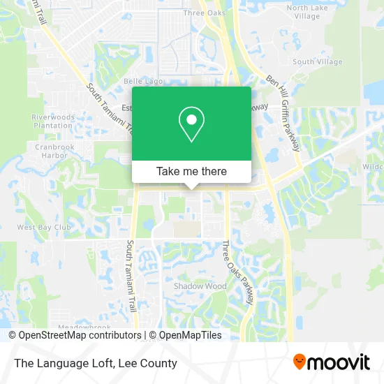 The Language Loft map