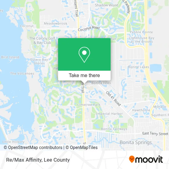 Re/Max Affinity map