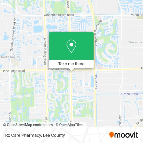 Rx Care Pharmacy map