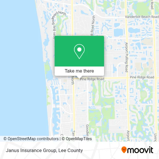 Janus Insurance Group map