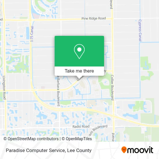 Paradise Computer Service map