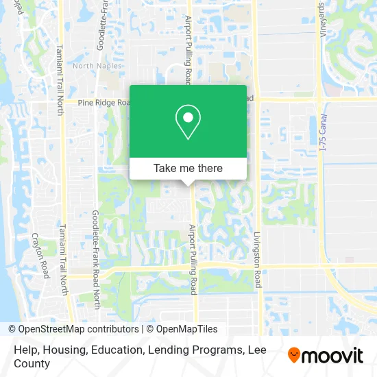 Help, Housing, Education, Lending Programs map