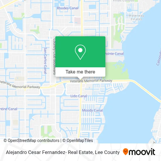 Alejandro Cesar Fernandez-  Real Estate map
