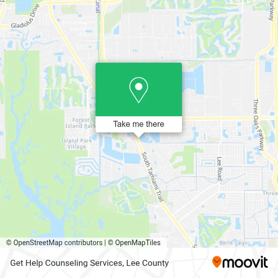 Get Help Counseling Services map