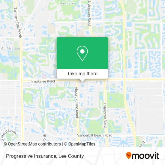 Progressive Insurance map