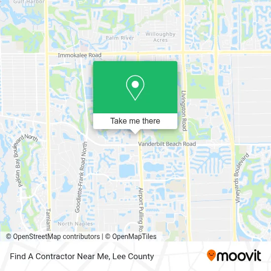 Find A Contractor Near Me map