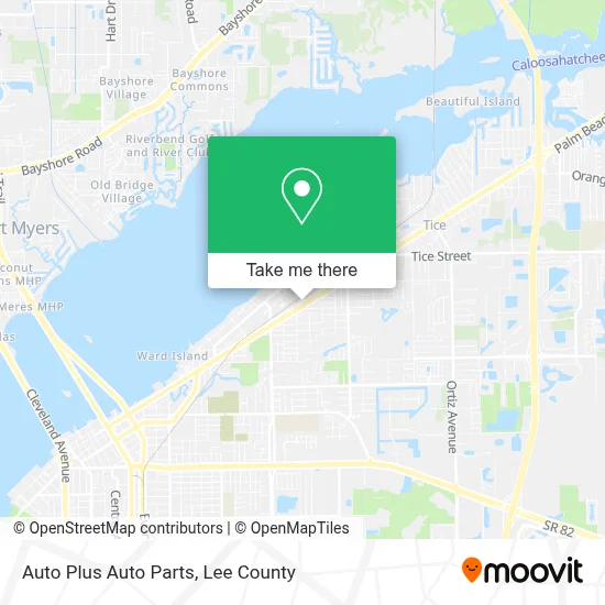 Auto Plus Auto Parts map