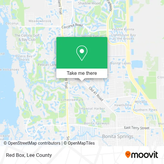 Red Box map