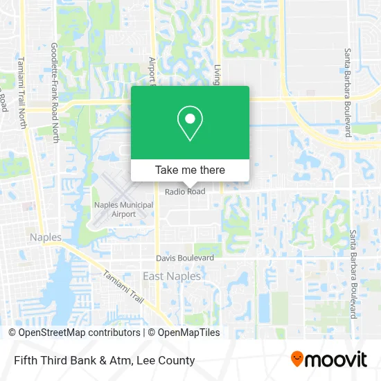 Fifth Third Bank & Atm map