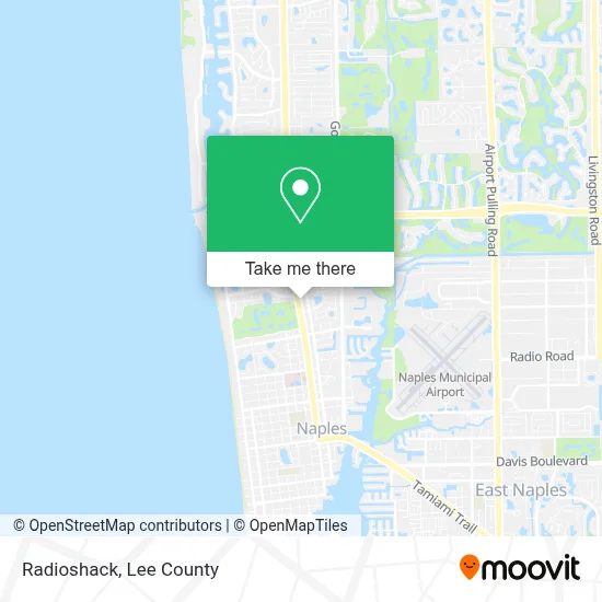 Radioshack map