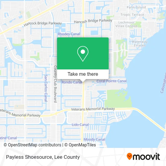 Payless Shoesource map
