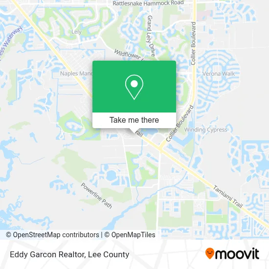 Eddy Garcon Realtor map