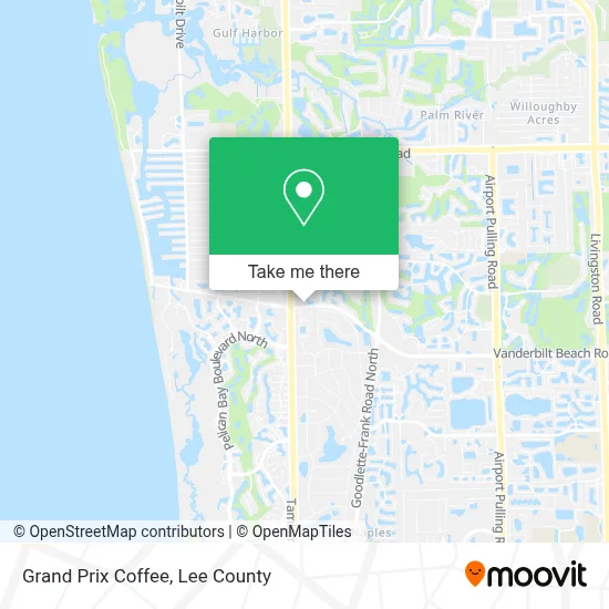 Grand Prix Coffee map