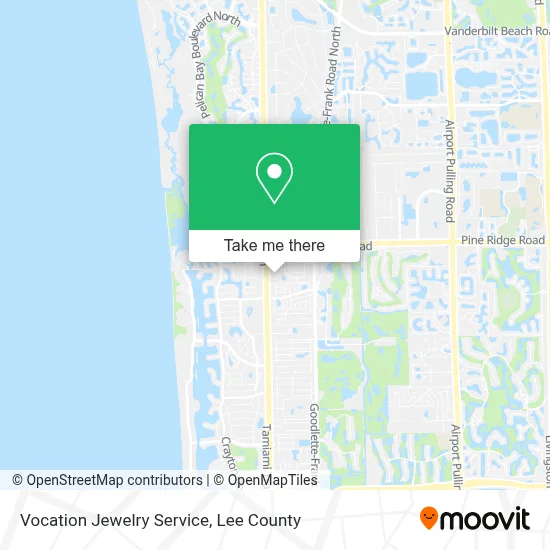 Vocation Jewelry Service map