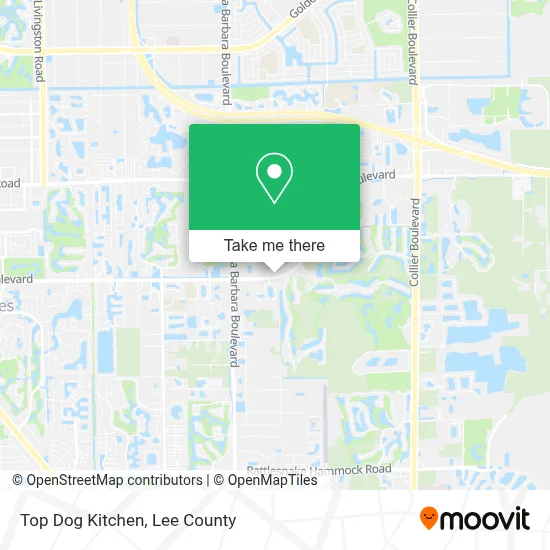 Top Dog Kitchen map