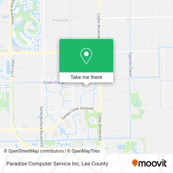 Paradise Computer Service Inc map