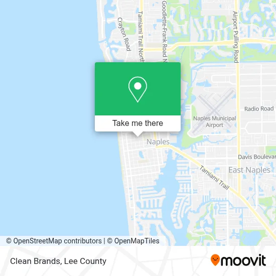 Clean Brands map