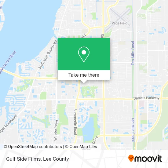 Gulf Side Films map