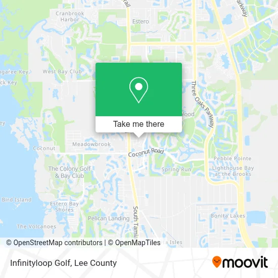 Infinityloop Golf map