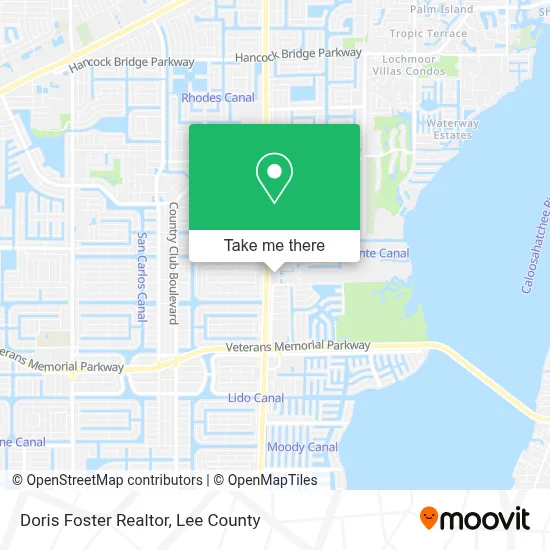 Doris Foster Realtor map