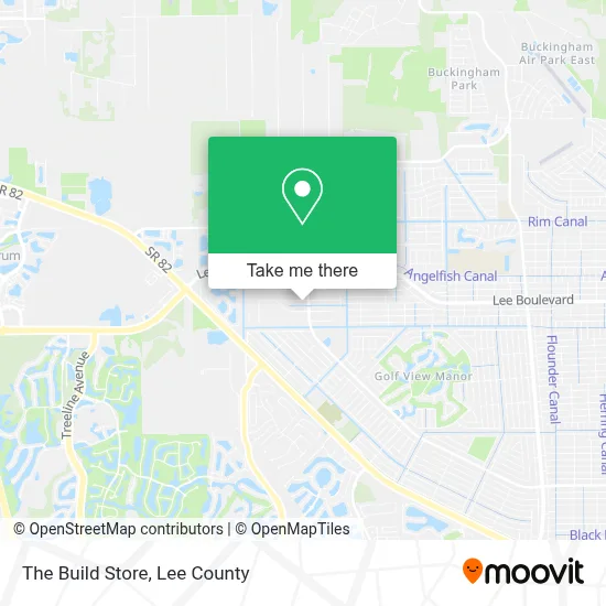 The Build Store map