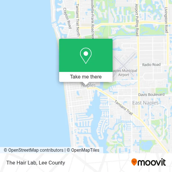 The Hair Lab map