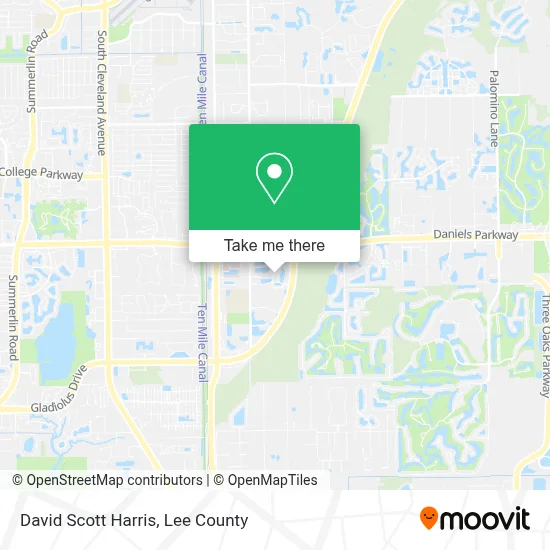 David Scott Harris map