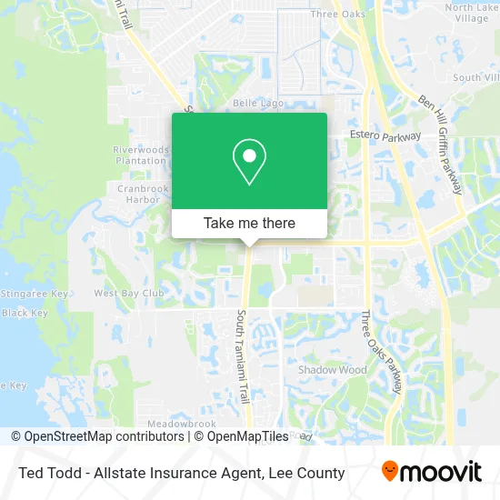 Ted Todd - Allstate Insurance Agent map
