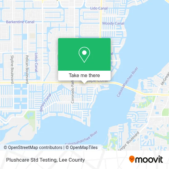 Plushcare Std Testing map